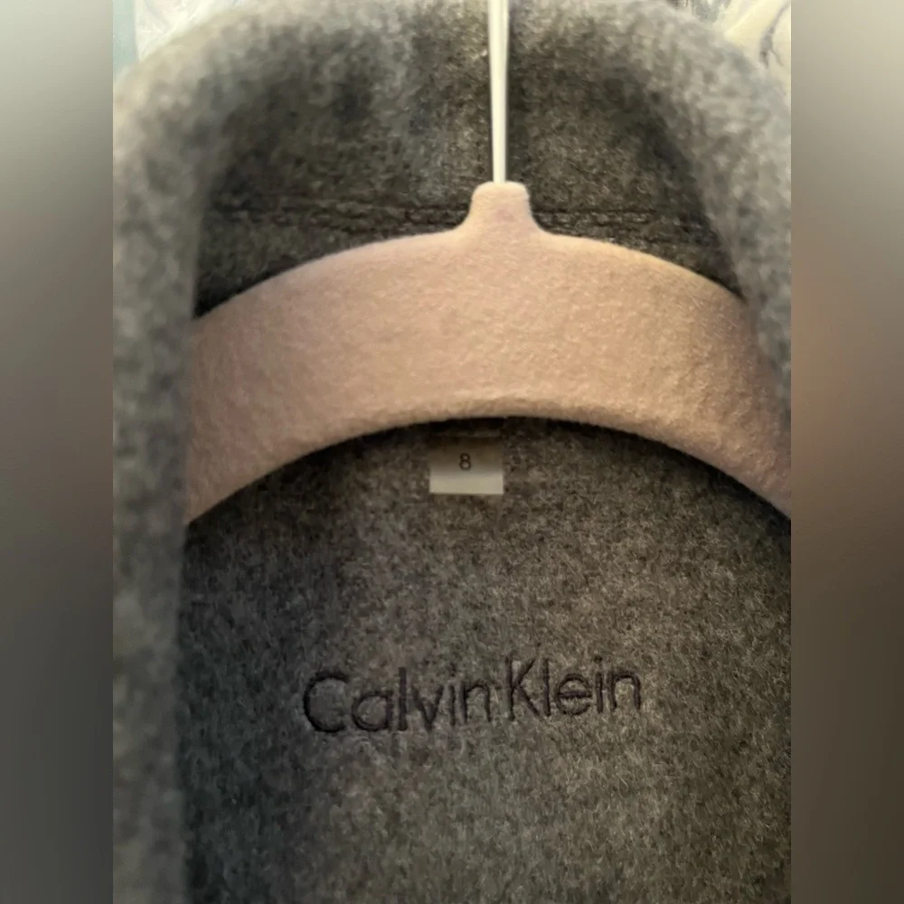 Calvin Klein Double Breasted Pea Coat - Picture 8 of 12